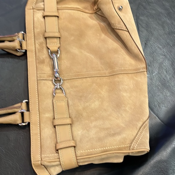 Suede Coach bag - Picture 6 of 6
